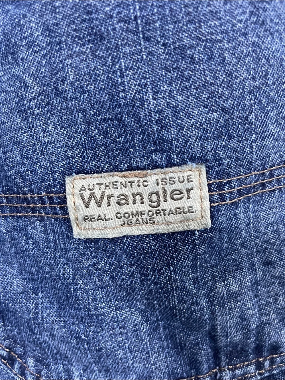 Wrangler Dark Blue Denim Jean Shorts
